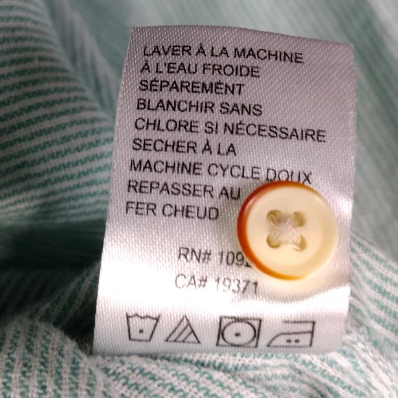 Isabella Sinclair Popover Shirt Womens M Green  Boho Retro 90s Y2K Casual Comfy - Picture 11 of 11